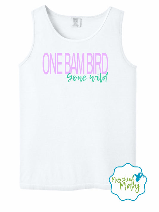 One Bam Bird Tank